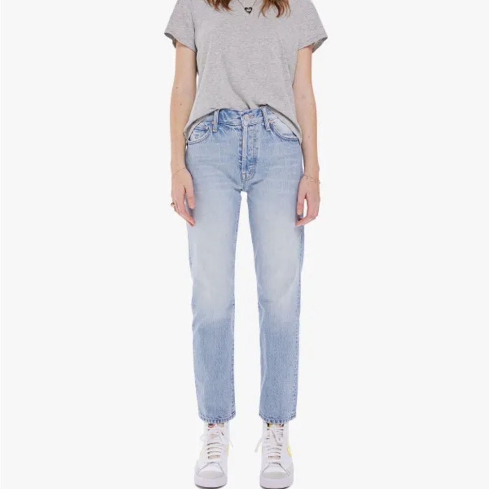 MOTHER High Waisted Hiker Hover Jeans in Didn’t I Warn You 28